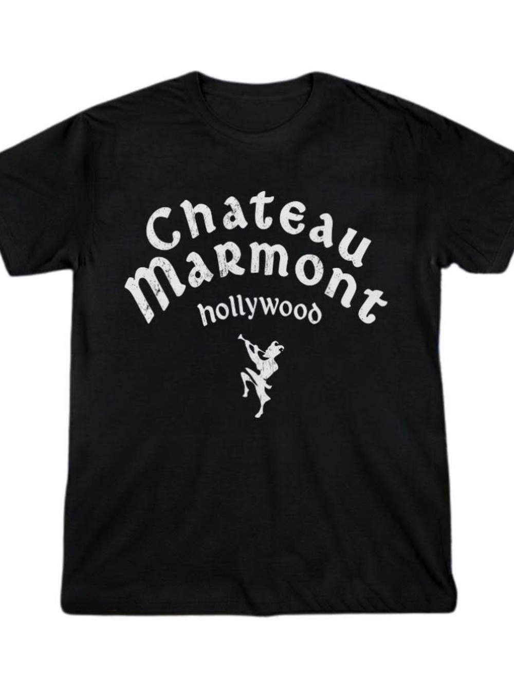 Gildan Chateau Marmont Black Graphic Tee